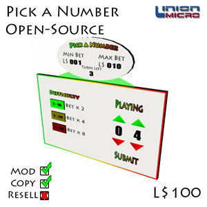 Pick a Number